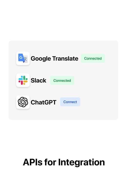 APIs for Integration