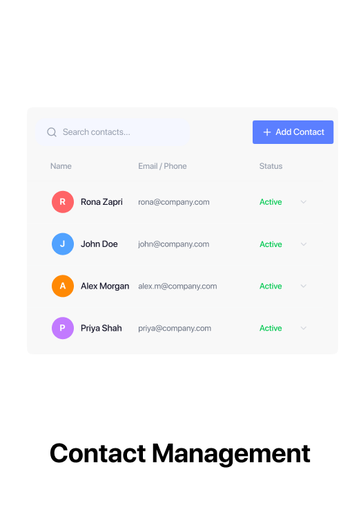 Contact Management