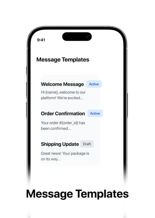 Message Templates